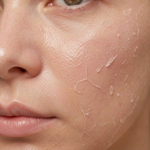 Dehydrated skin